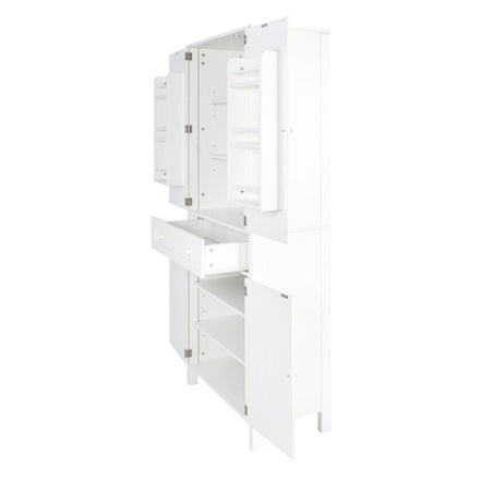 70.87Tall Kitchen Pantry, Storage Cabinet , Kitchen Cabinet , Drawer And Adjustable Shelves, For Kitchen, Dining Room