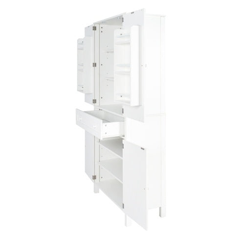 70.87Tall Kitchen Pantry, Storage Cabinet , Kitchen Cabinet , Drawer And Adjustable Shelves, For Kitchen, Dining Room