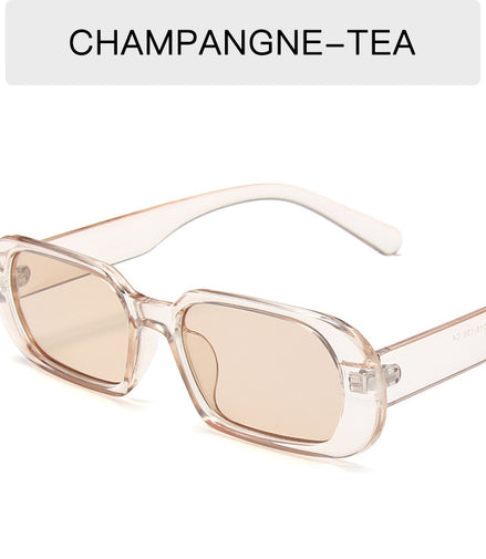 Retro Small Frame Sunglasses Female Candy Color Colorful Fashion Sunglasses
