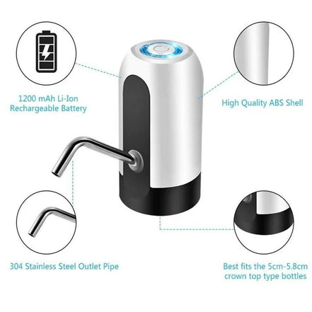 Electric Automatic  Dispenser 5 Gallon USB Water Dispenser Automatic Drinking Water Bottle