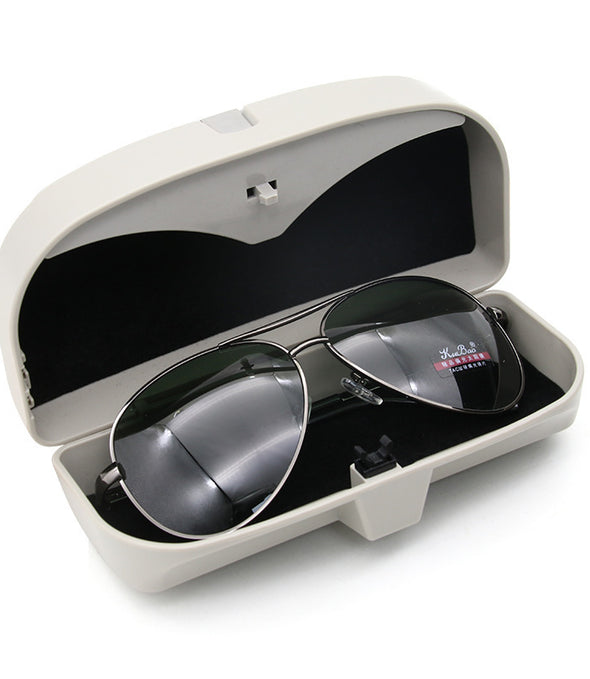 Car glasses case car sun visor bill glasses clip