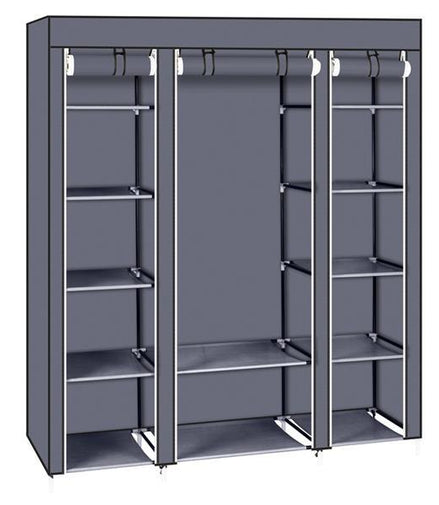 Non Woven Wardrobe With 5 Layers And 12 Compartments