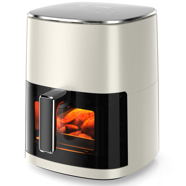 Air Fryer 6 Quart Capacity With Window Square Air Fryer 12-in-1 Air Fry