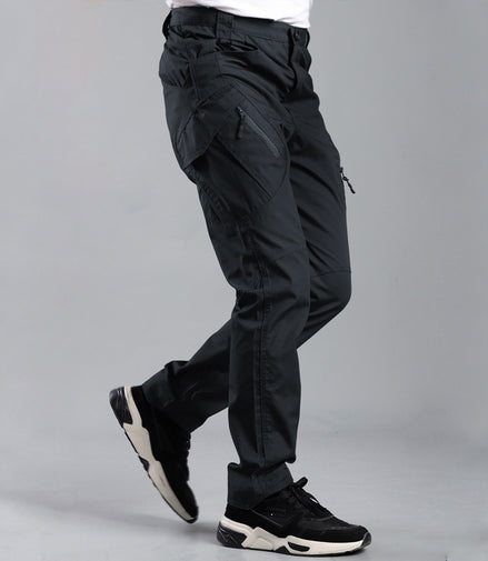 Loose Multi-pocket Pants Overalls Multi-pocket Outdoor Military Fans