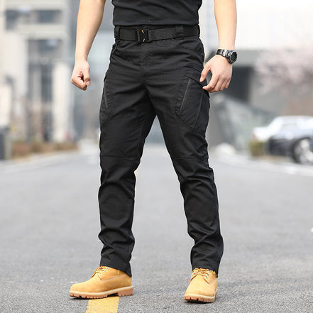 Loose Multi-pocket Pants Overalls Multi-pocket Outdoor Military Fans